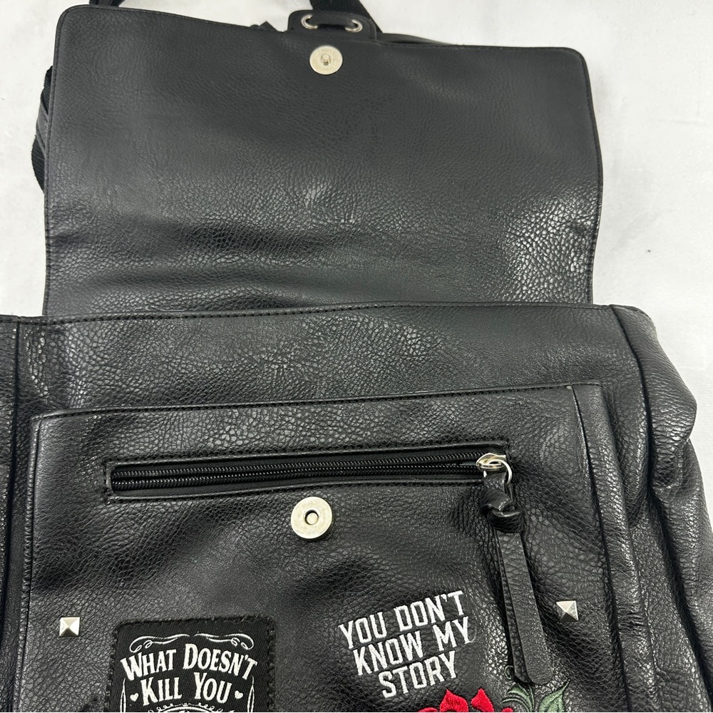 Beautiful Disaster Backpack Gothic Should Bag BD … - image 5